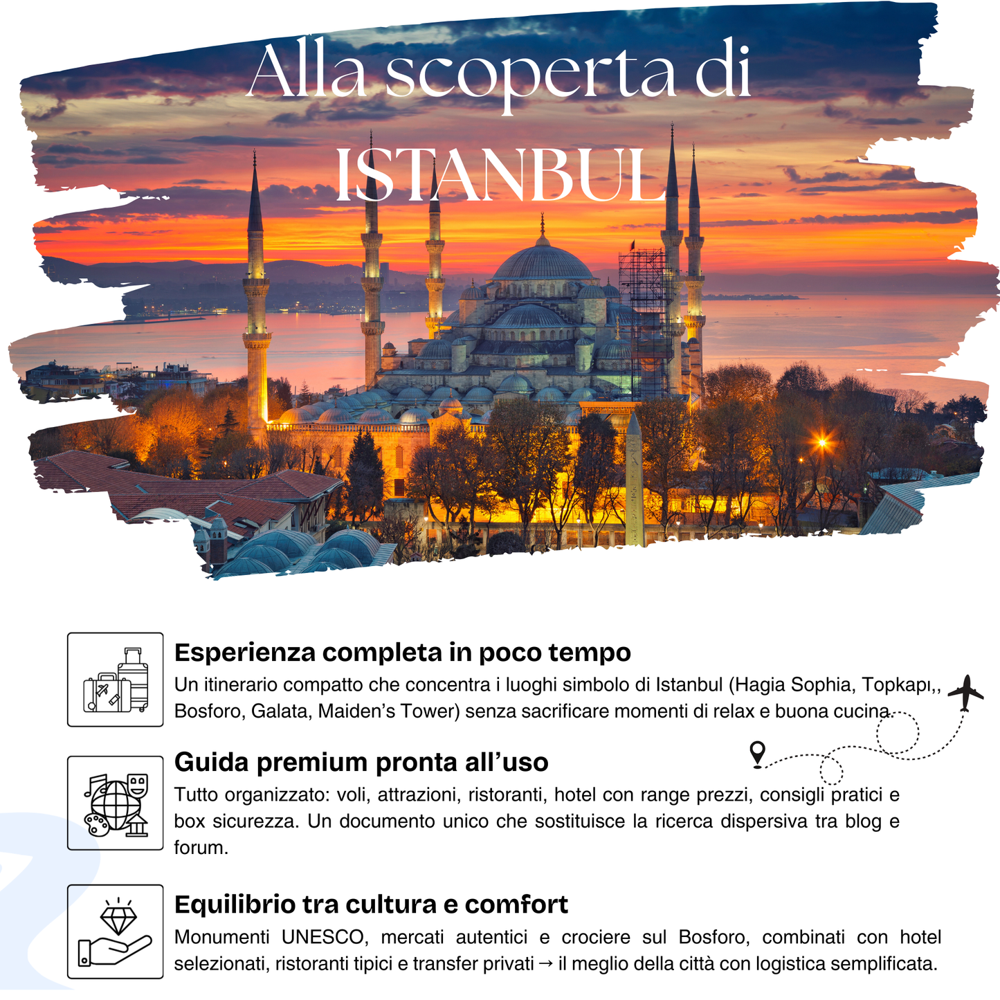Istanbul in 4 giorni: la guida premium da scaricare